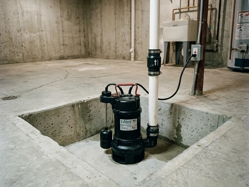 Sump Pump Installation Plumber in Charlottesville, IN